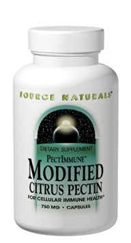 Source Naturals Modified Citrus Pectin, For Cellular Immune Health,120 Capsules