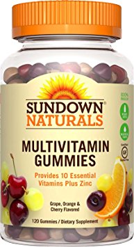 Sundown Naturals Adult Multivitamin, 120 Gummies