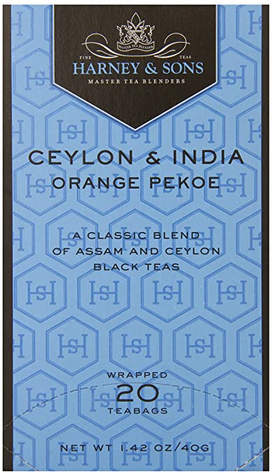 Harney & Sons Black Tea, Orange Pekoe, 20 Tea Bags