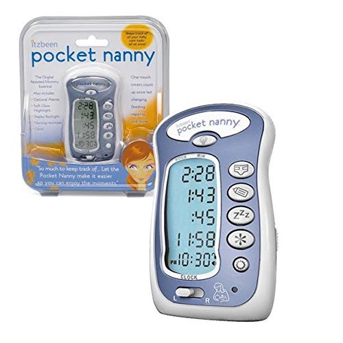 Pocket Nanny By Itzbeen Personal Baby Care Timer Blue