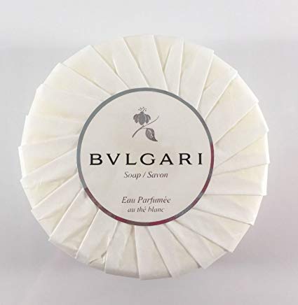 Bvlgari/Bulgari Au the Blanc (White Tea) Pleated Soap - 150 gm/5.3 oz