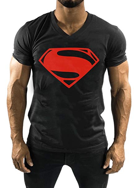 DashX Fitness Series Mens 2.0 V-Neck T-Shirts Cotton Short Sleeve