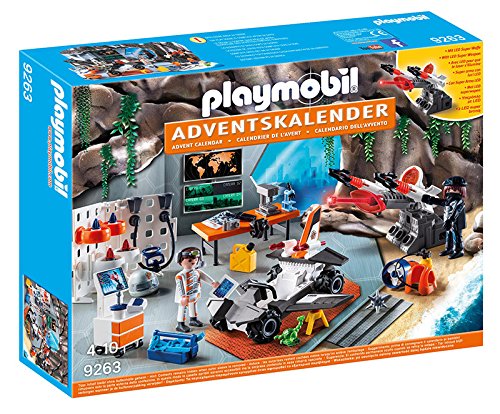 Playmobil Advent Calendar Top Agents with LED Super Weapon