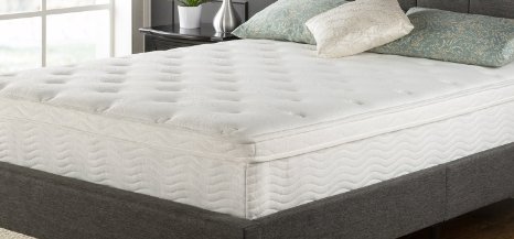 Night Therapy Spring 12 Inch Euro Box Top Spring Mattress Queen