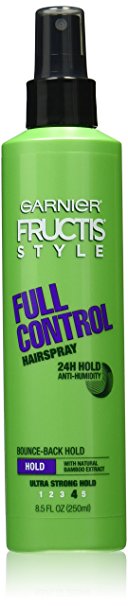 Garnier Fructis Style Full Control Anti-Humidity Hairspray, Non-Aerosol, 8.5 fl. oz.