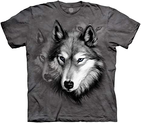 The Mountain Kids Wolf Portrait T-Shirt