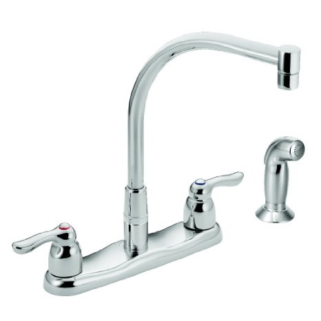 Moen 8792 Commercial M-Bition Kitchen Faucet with Side Spray 2.0 gpm, Chrome