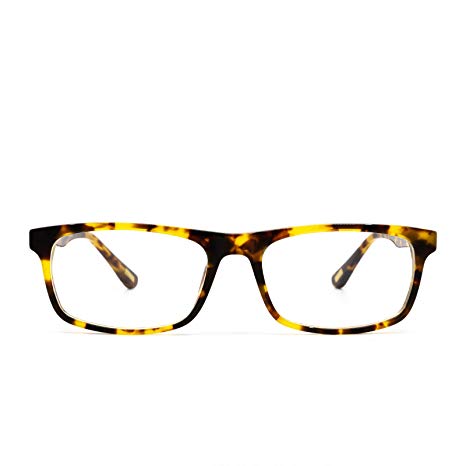 DIFF Charitable Eyewear - Reese - Designer Blue Light Blocking Glasses - HEV Light Diffusing UV400 Prevents Eye Strain Improves Sleep [for Men & Women]