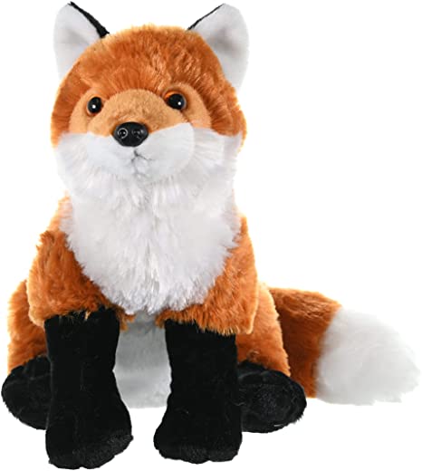 Wild Republic 10944 Red Fox Plush Cuddlekins Cuddly Soft toys Kids Gifts, 30 cm