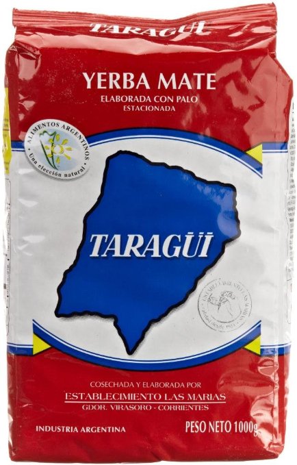 Taragui Yerba Mate Con Palo 2.2lbs