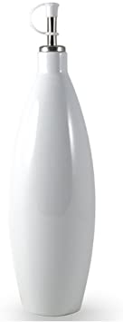 Omniware White Porcelain Olive Oil Decanter, 24 Ounce