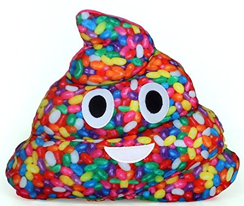 Emojicon Jelly Bean Scented Poop Pillow
