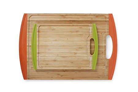 Neoflam 2-Piece Bamboo Cutting Board Set with Non-Slip Edges