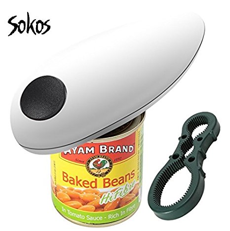 Electric Can Opener, Second Days Delivery! Restaurant can opener, Smooth Edge Automatic Electric Can Opener! Chef's Best Choice