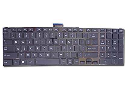 CBK Authentic Genuine Toshiba Satellite S850 S855 S870 S875 S855D S855-S5378 S855-S5252 S855-S5254 P850 P850D P855 P855D P875-30E P875-31P P875-102 P870-30P P870 P870D P875 P875D Laptop US Keyboard