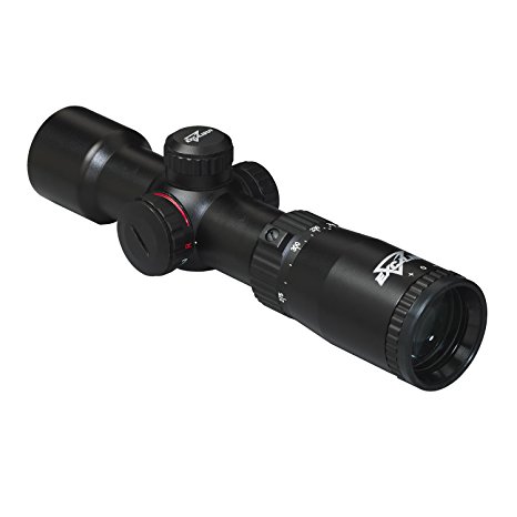 Excalibur Tact-Zone Illuminated Scope, 2.5-6x32mm