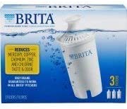 Brita Replacement Filters, 3 Count (Advanced) White (2-Pack)