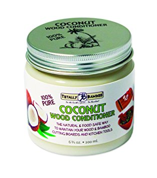 Totally Bamboo Coconut Conditioner for Treating Bamboo & Wood Cutting Boards, 6.8 oz.