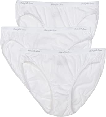 Fruit of the Loom Women's 3-Pack Bikini Panties