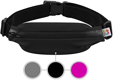 5 STARS UNITED Running Belt Fanny Pack for Phone - Waist Pouch for Runners – Adjustable Belt - Flexible and Stretchy - for Men and Women