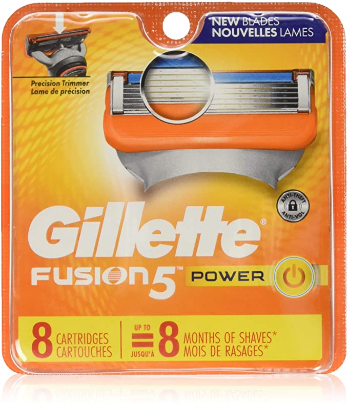 Gillette Fusion Power Cartridges 8 Count