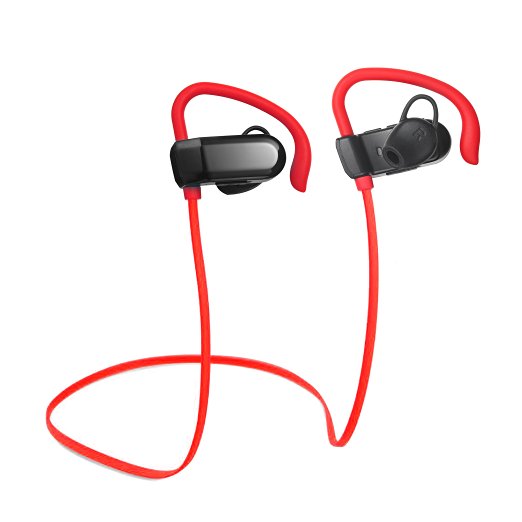 G-Cord Wireless Bluetooth V4.1 Hands Free Sports Headphones with Microphone