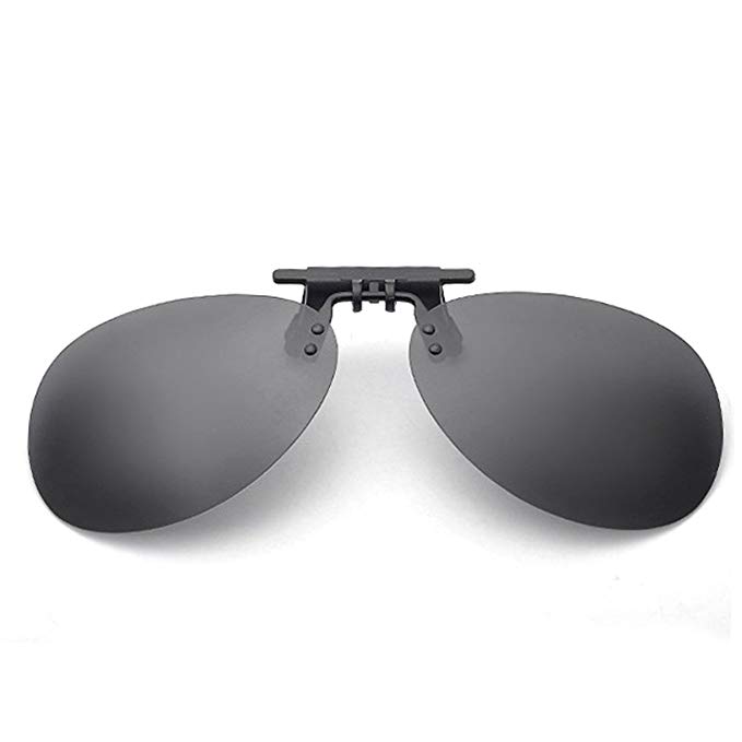 Clip On Sunglasses Men's Titanium Flexible Polarized Lenses Glasses Laura Fairy