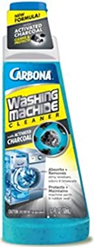CARBONA WASHING MACHINE CLEANER WITH ACTIVE CHARCOAL (PACK OF 4)