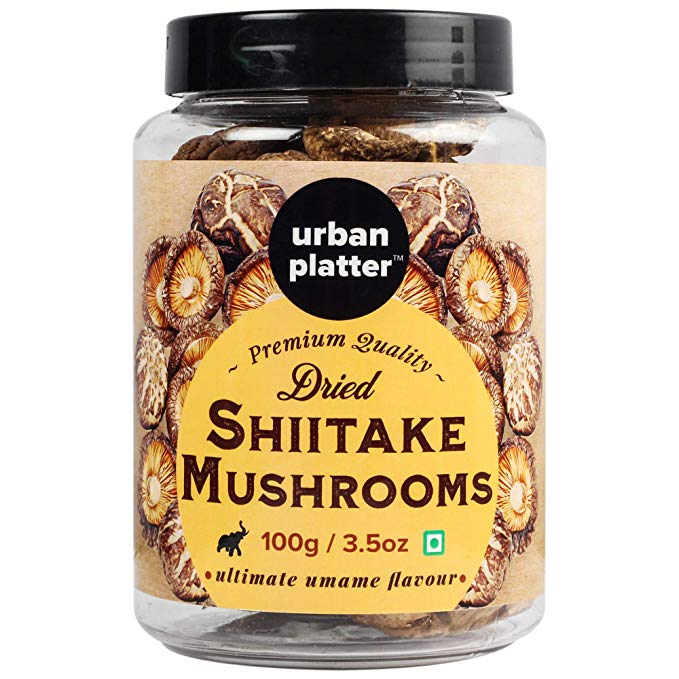 Urban Platter Dried Shiitake Mushrooms, 100g