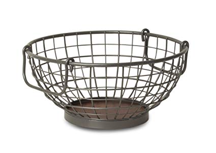 Spectrum Diversified Vintage Fruit Bowl, Industrial Gray