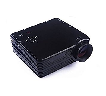 ADDAO® Portable Mini LED Projector Home Cinema Theater Support HDMI/AV/VGA/USB/SD,20000 Hours LED Projectors
