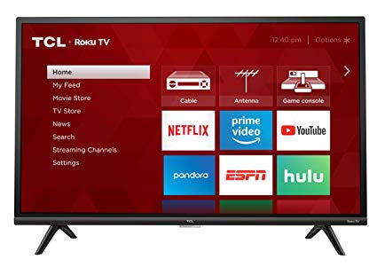 TCL 32" 1080p Smart LED Roku TV (Renewed) - 32S327-B