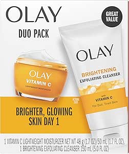 Olay Regenerist Vitamin C   Peptide 24, Duo Pack, Cleanser 150 mL, Moisturizer 50 mL