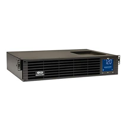 Tripp Lite 1500VA Sine Wave UPS Battery Backup, LCD, 1000W AVR Line-Interactive, 2U Rackmount, USB, DB9 (SMC15002URM)