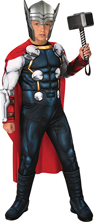 Rubie's Boy's Marvel Avengers Deluxe Thor Costume
