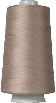 Threadart Heavy Duty Cotton Quilting Thread 2500 Meter Cones - 40/3 - Color 674 - Grey - 19 Colors Available