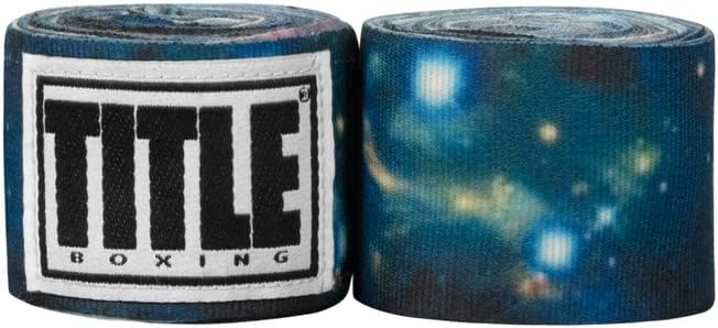 Title Boxing Subliminated 180" Semi-Elastic Mexican Hand Wraps Galaxy