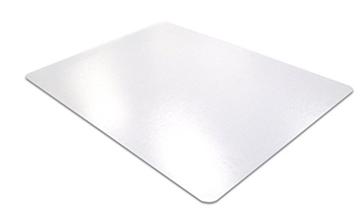 Floortex Phthalate-Free PVC Chair Mat for Carpets up to 1/4" Thick, 48"x60", Rectangular, Clear (PF1115225EV)