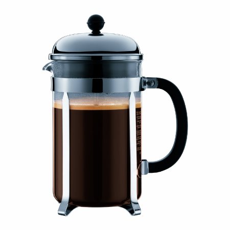 Bodum Chambord French Press Coffee Maker 12 Espresso Cup 51oz Chrome