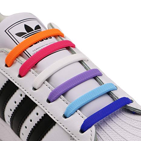 INMAKER No Tie Shoelaces for Kids and Adults, Elastic Shoe Laces for Sneakers