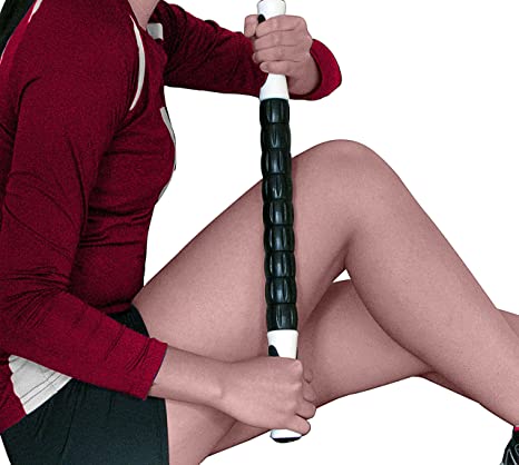 Top Rated Muscle Roller Massage Stick: A Sports Body Massager Tool-Release Myofascial Trigger Points, Reduce Muscle Soreness, Tightness and Leg Cramps, Rub Muscle for Relief and Recovery