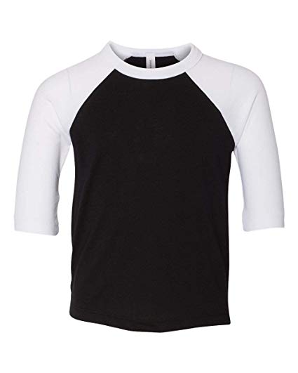 Bella   Canvas - Toddler Three-Quarter Sleeve Baseball Tee - 3200T