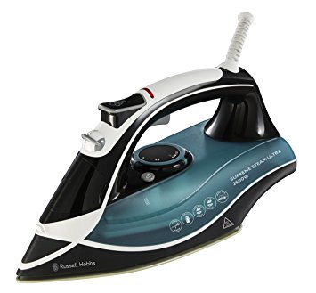 Russell Hobbs 23260 Supreme Steam Traditional Iron, 2600 W - Teal/Black