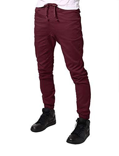 JD Apparel Men's Harem Twill Joggers Pants