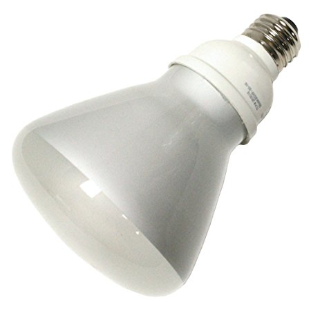 TCP 2R301641K CFL R30 - 65 Watt Equivalent (16W) Cool White (4100K) Flood Light Bulb