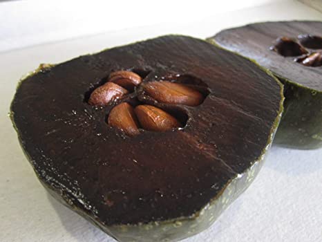Diospyros Digyna BLACK SAPOTE Persimmon Chocolate Pudding Fruit 4 Seeds Very Fresh Seeds RARE