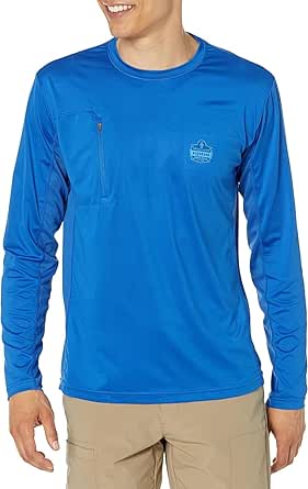 Ergodyne Cooling Long Sleeve Sun Shirt with Uv Protection