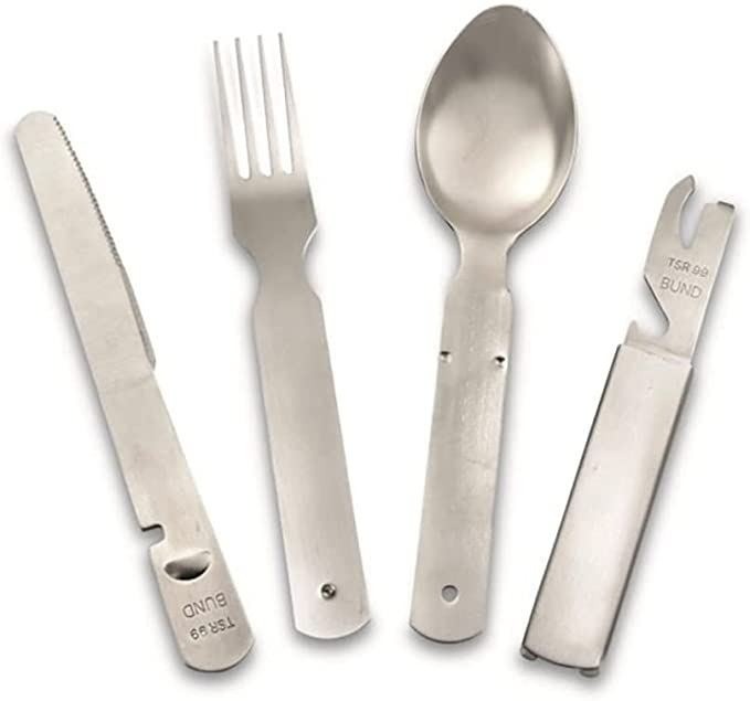 German Army Style Camping Cutlery