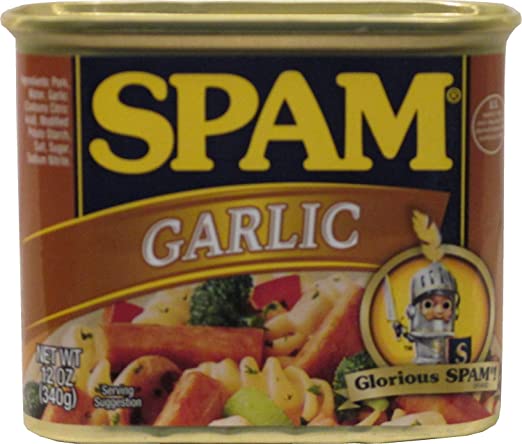 Hormel Garlic Spam 12 Oz (Pack of 3)