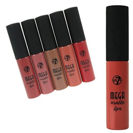 W7 Mega Matte Lips Lipgloss 5 Shades